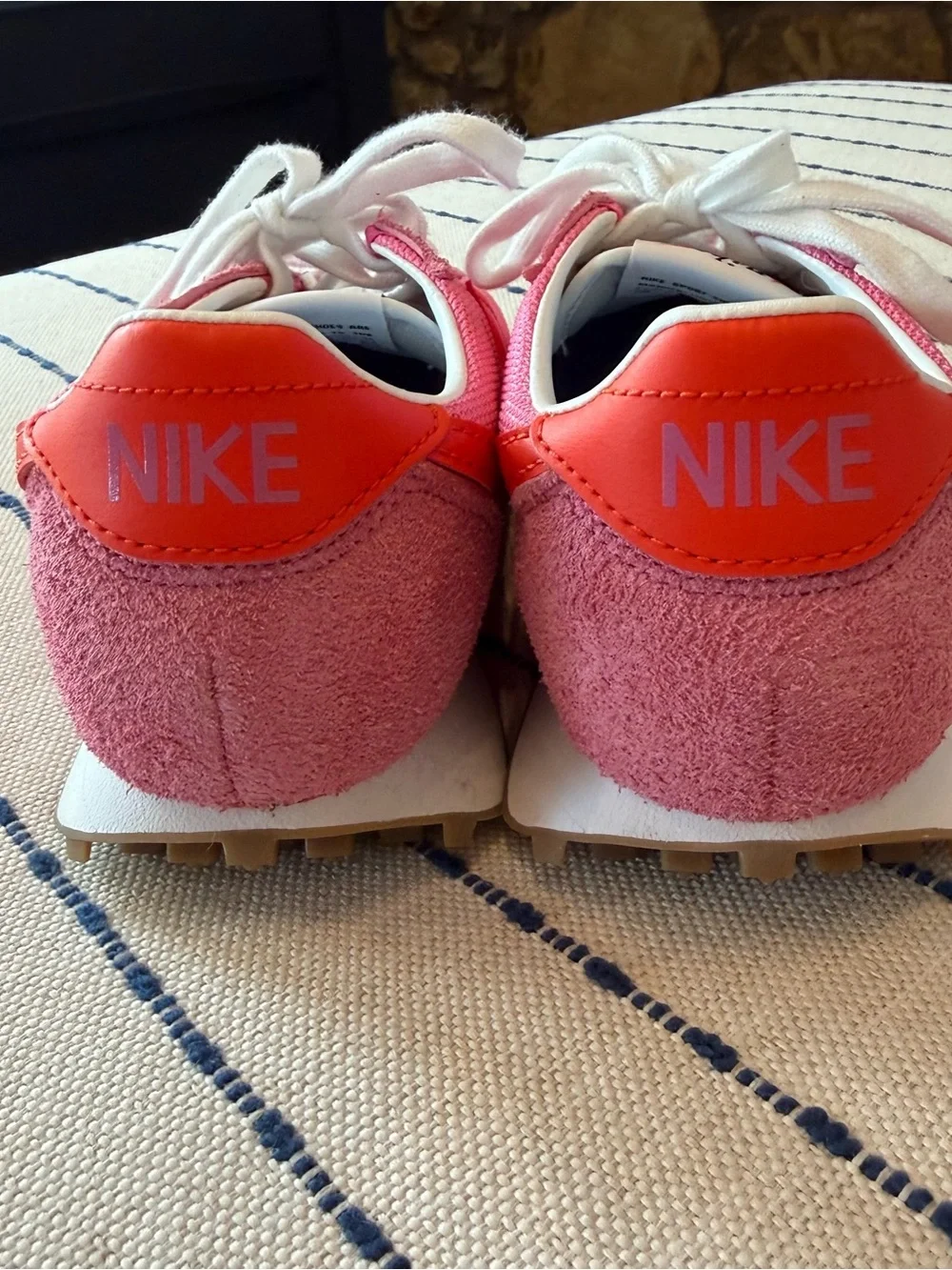 Nike overlays upper