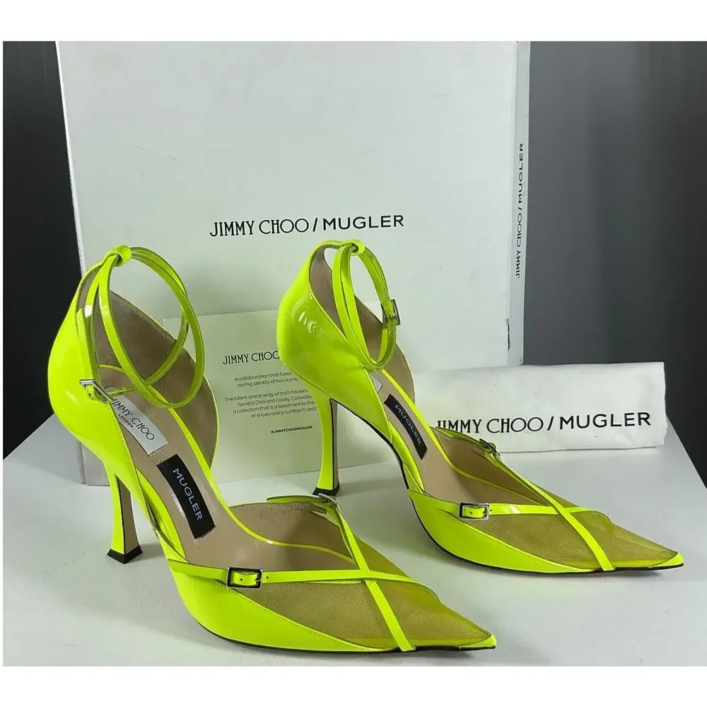 Jimmy Choo neon yellow
