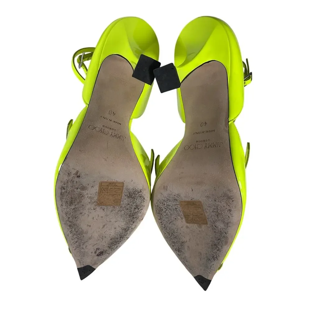 Jimmy Choo neon yellow