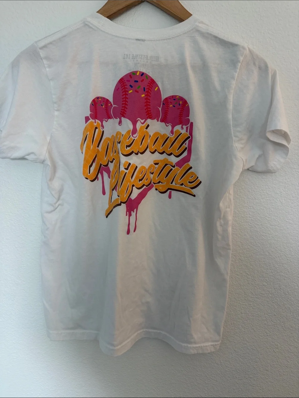 Baseball Lifestyle 101 soft white