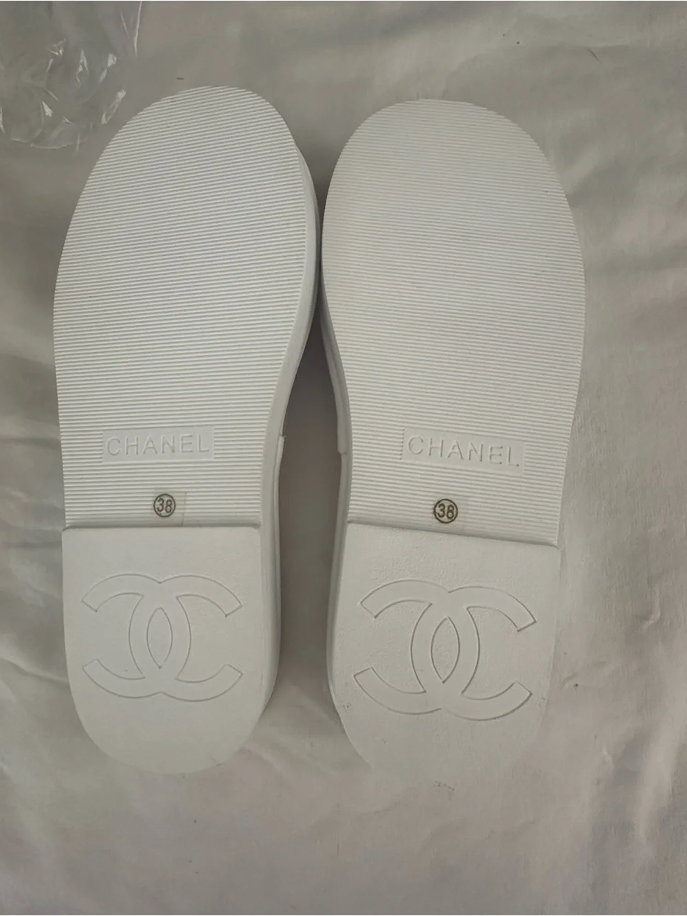 CHANEL leather use never