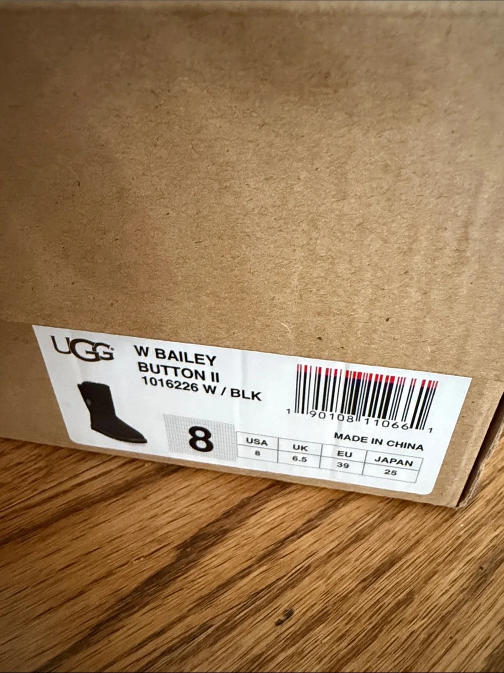UGG black suede