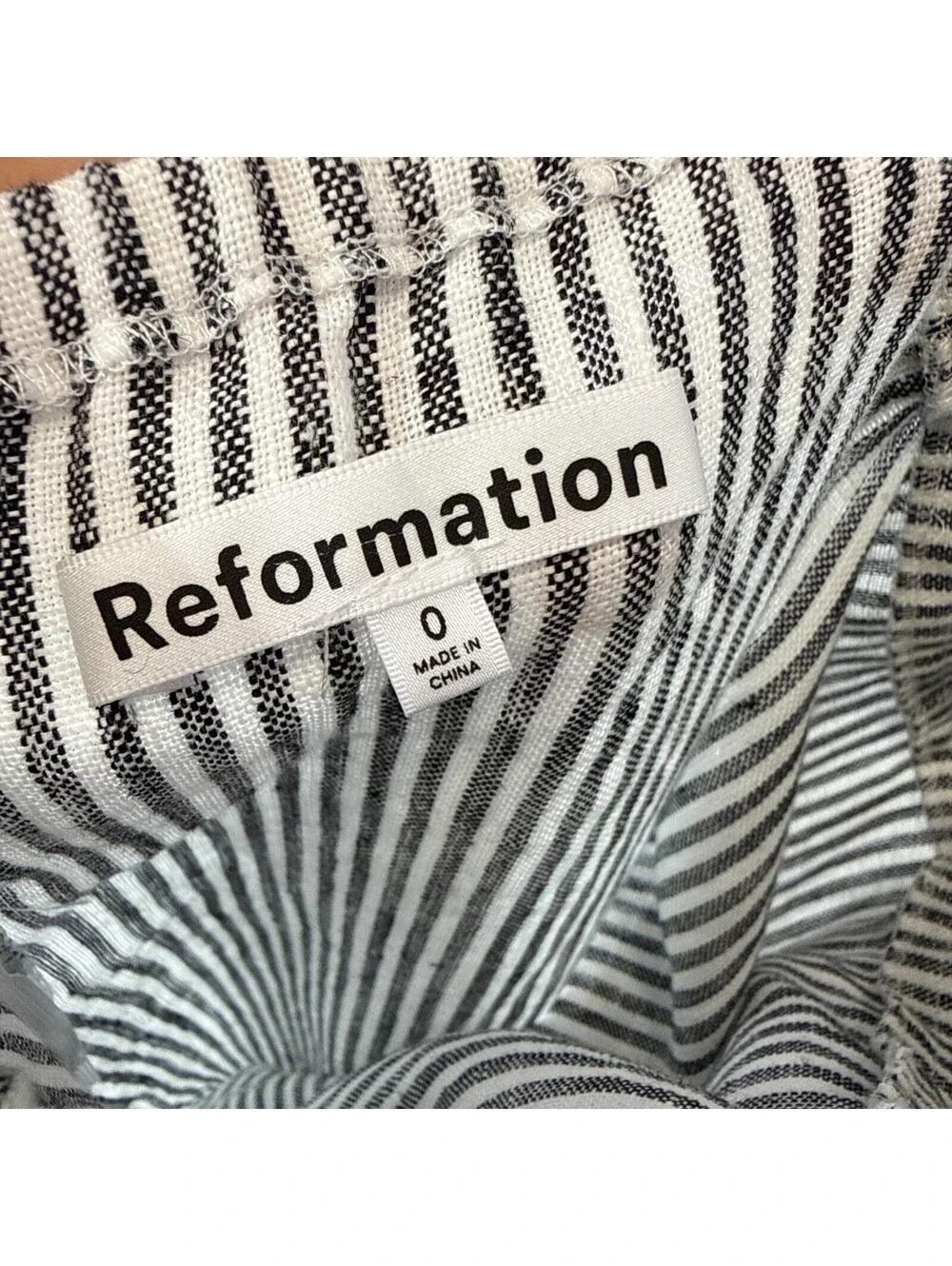 Reformation black white