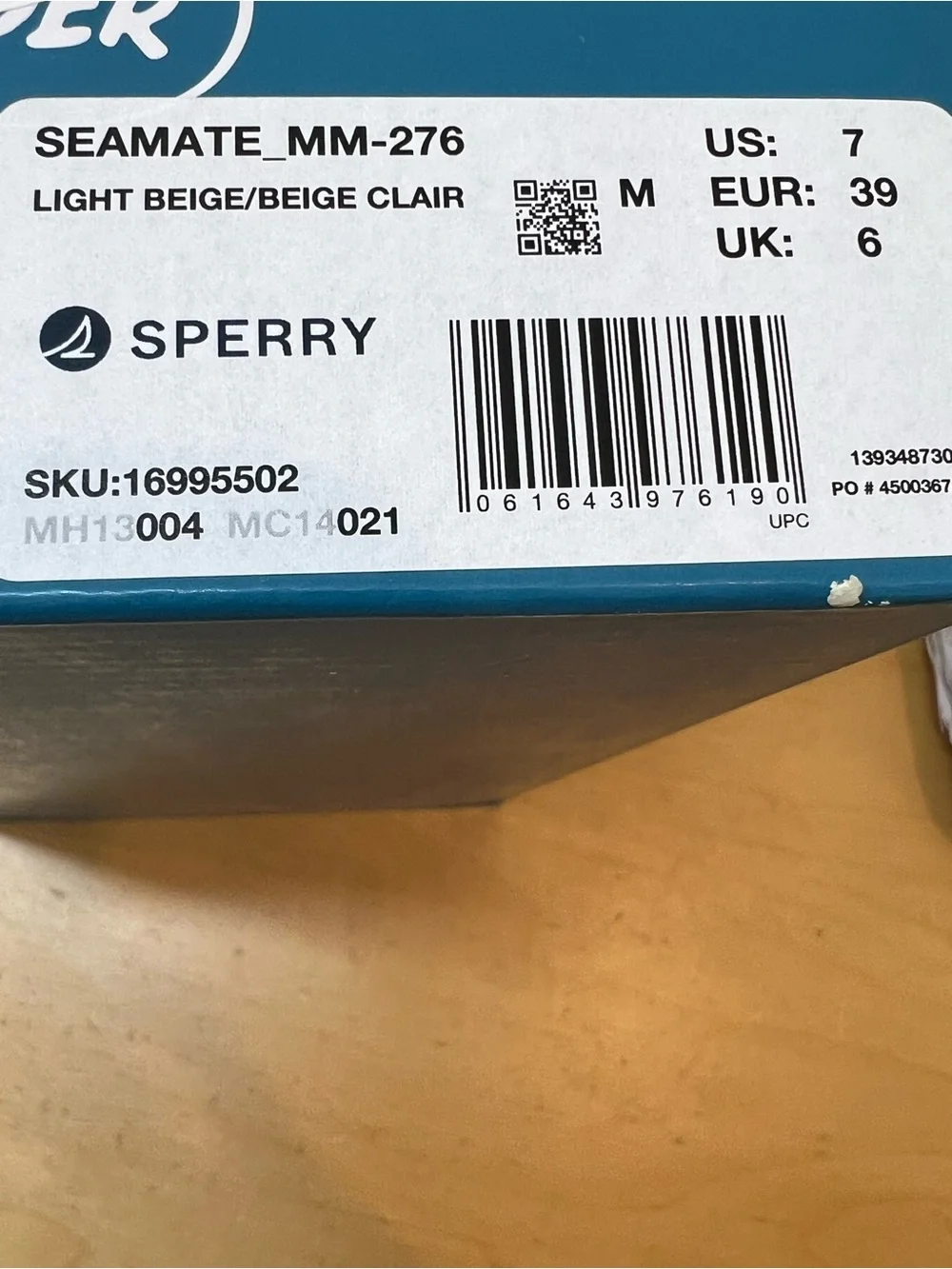 Sperry boat top