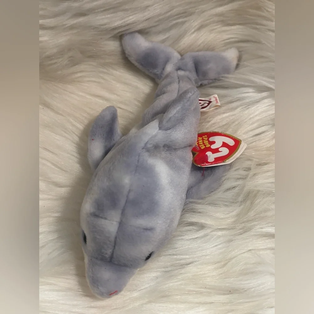 TY Beanie Babies - Starboard the Dolphin 2006