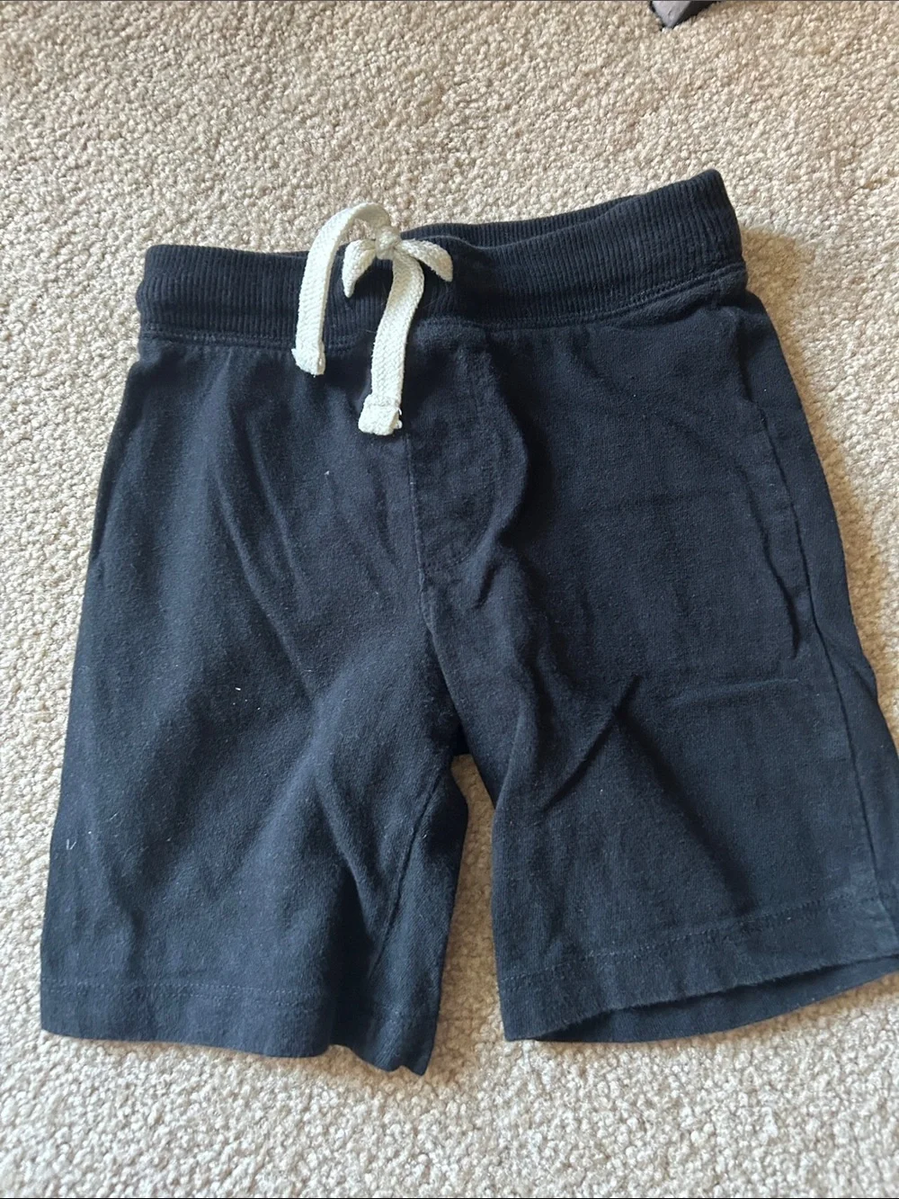 Old Navy Black Shorts with White Drawstring