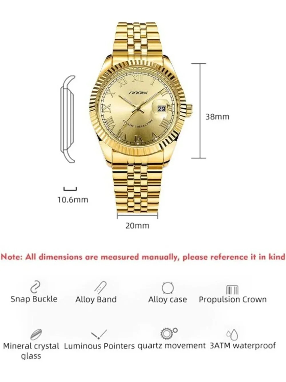 N/A men analog