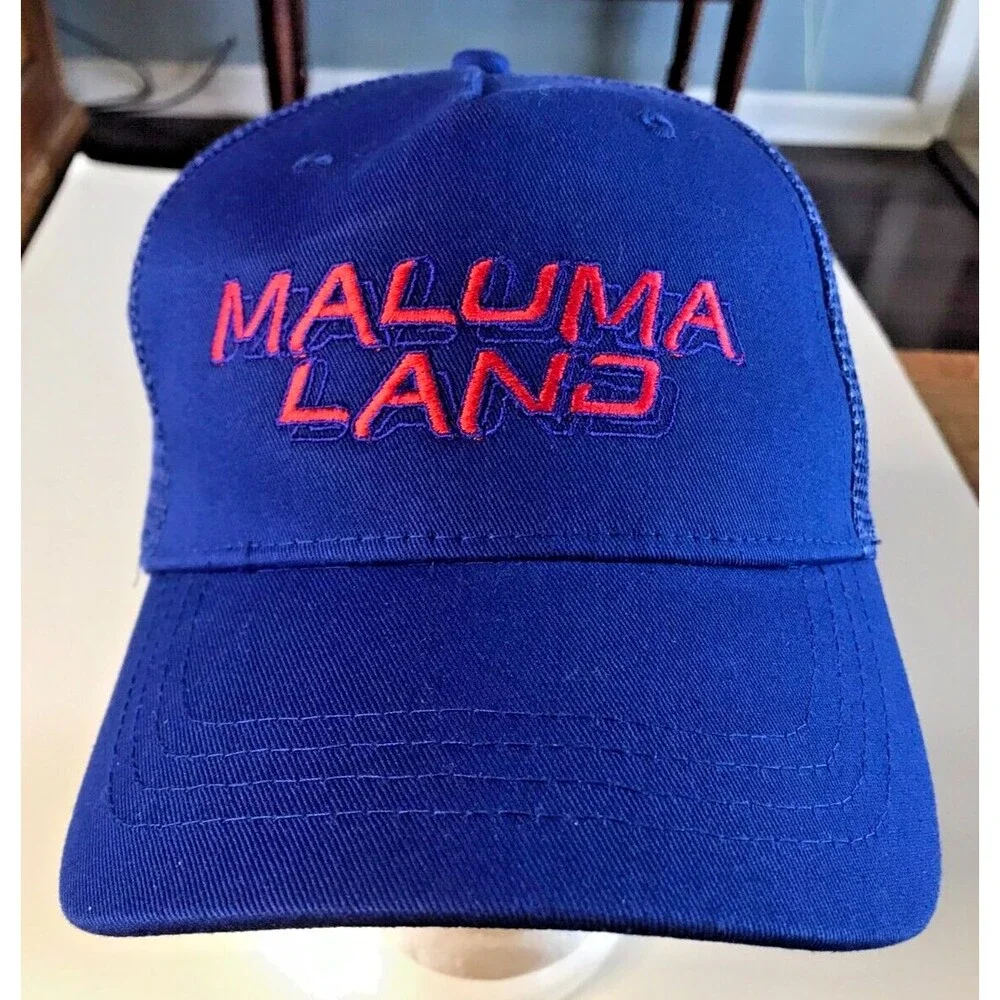 Maluma Land Hat Snapback Mesh Trucker Cap Las Vegas Tour Concert Festival