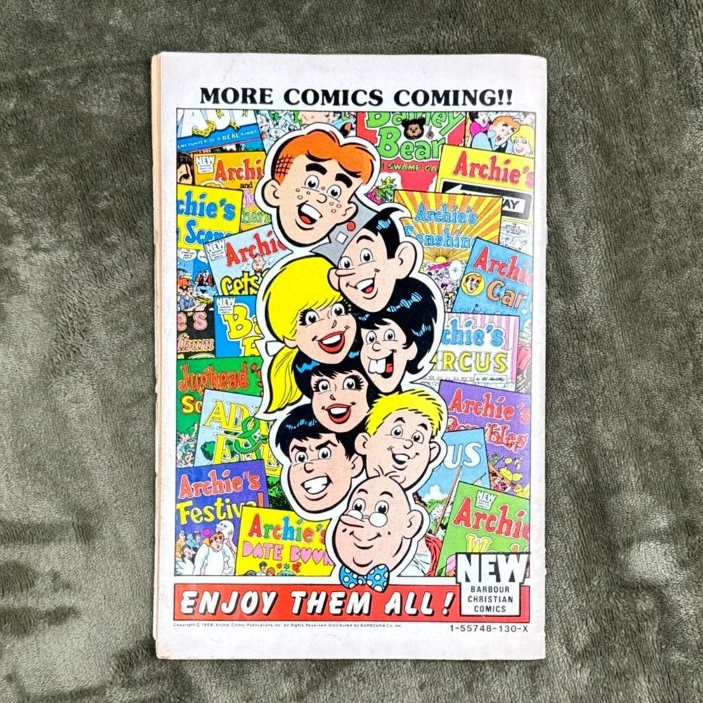 Barbour Christian Comics archie circus