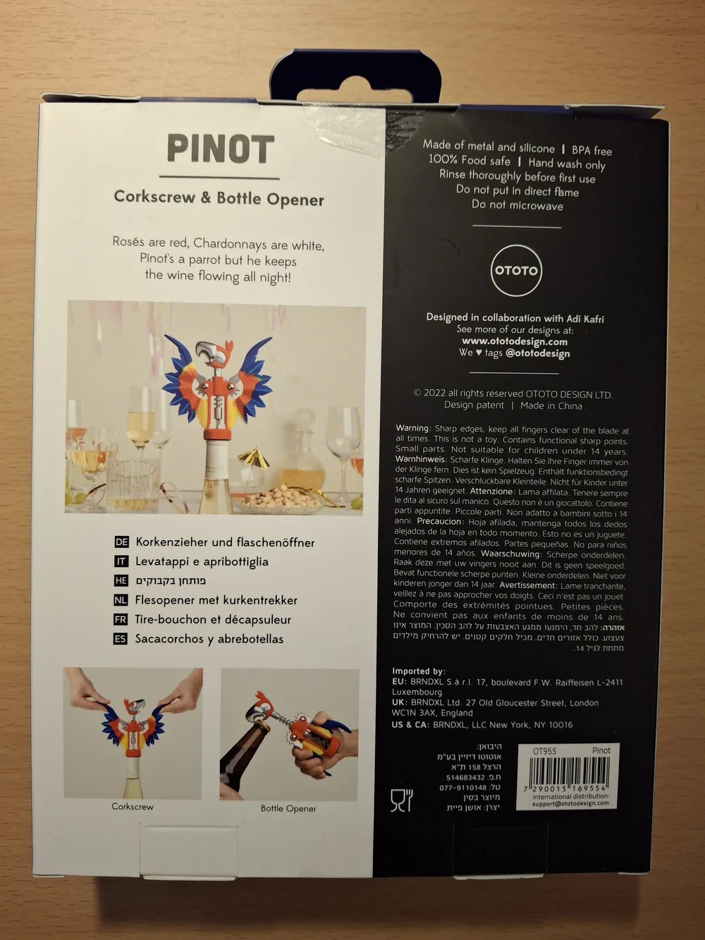 OTOTO pinot parrot