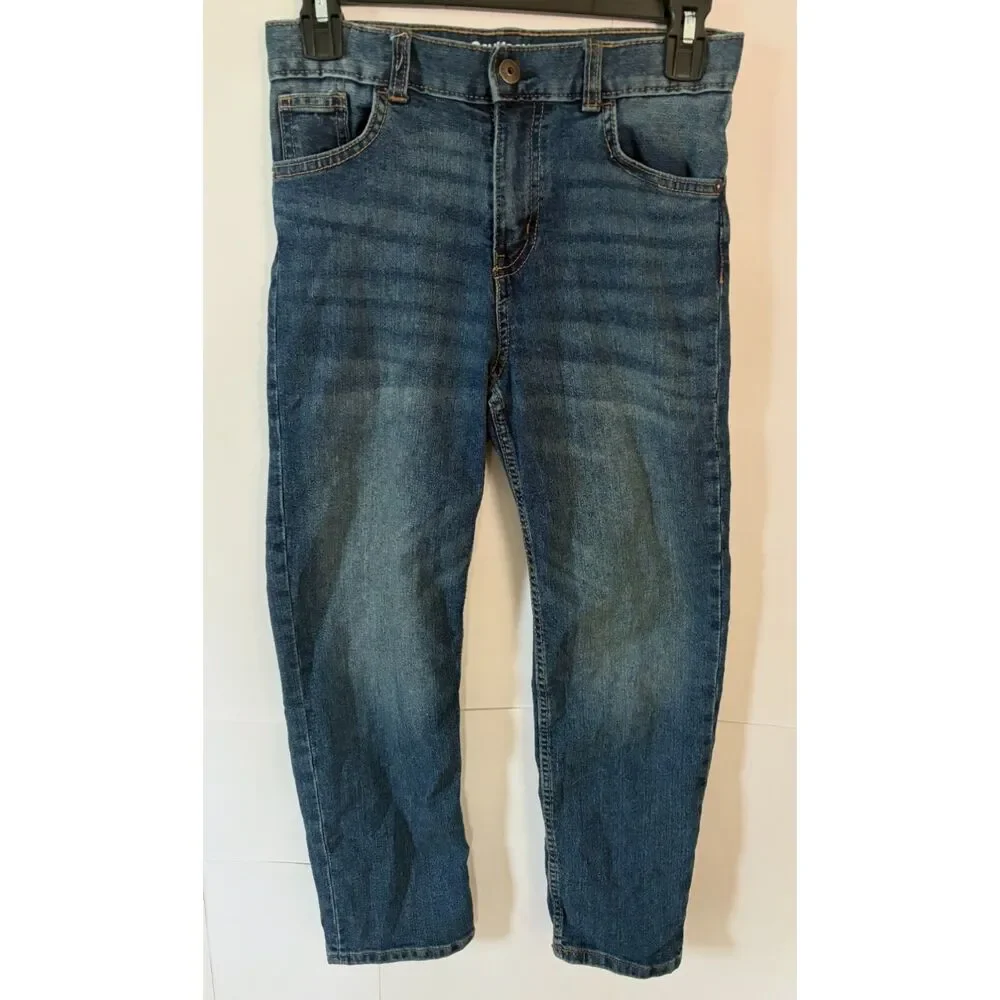 OshKosh Girls Size 10R Straight Leg Jeans Medium Wash Denim Classic 5 Pocket