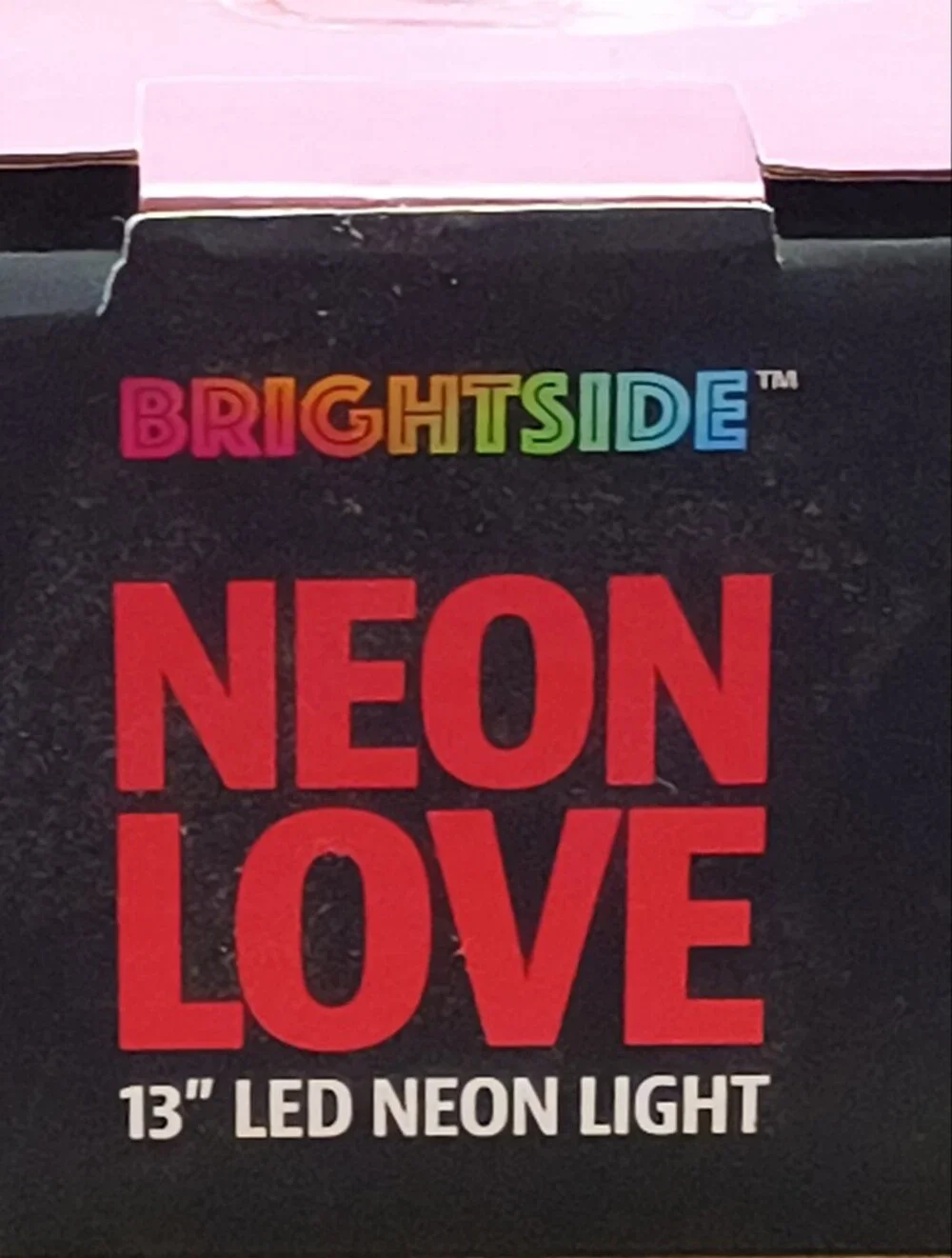Neon Love LED Sign - Pink LED Accent Light