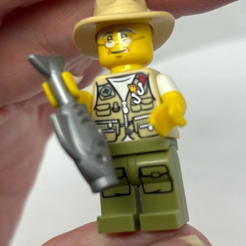 Lego city fisherman