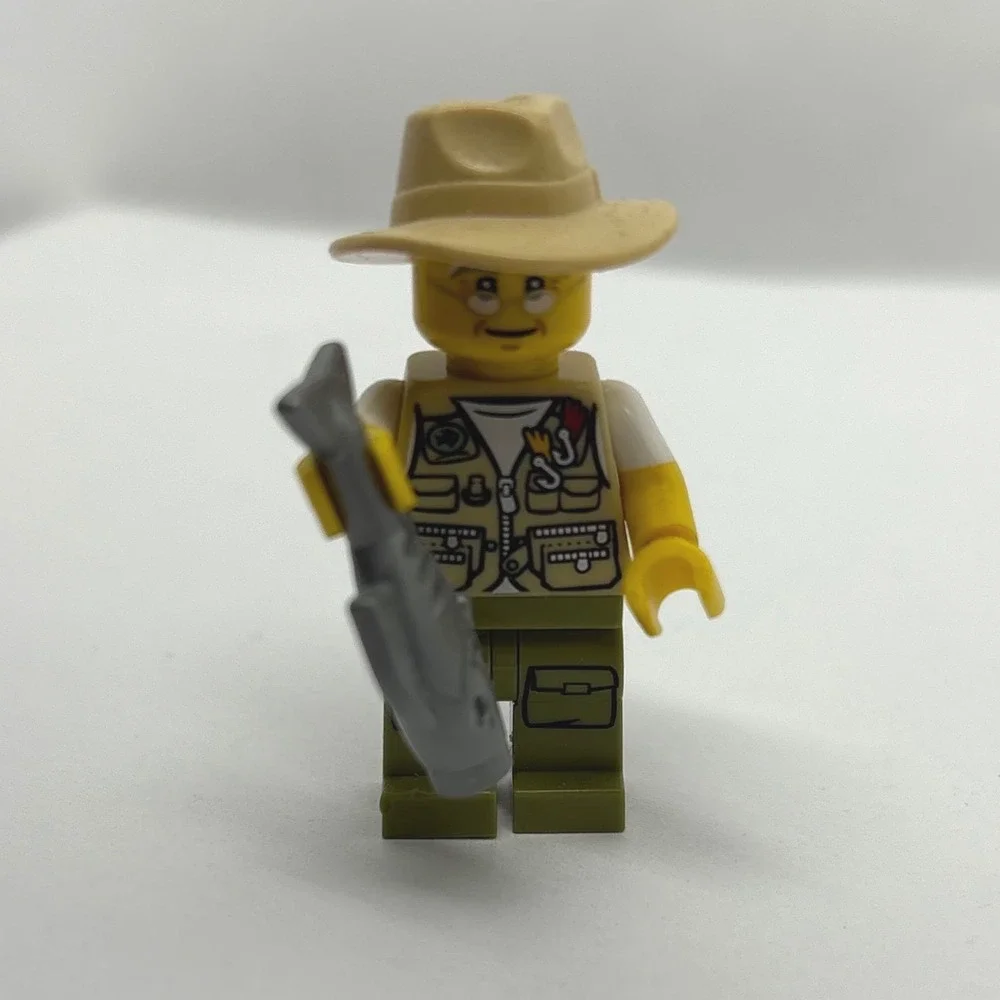 Lego city fisherman