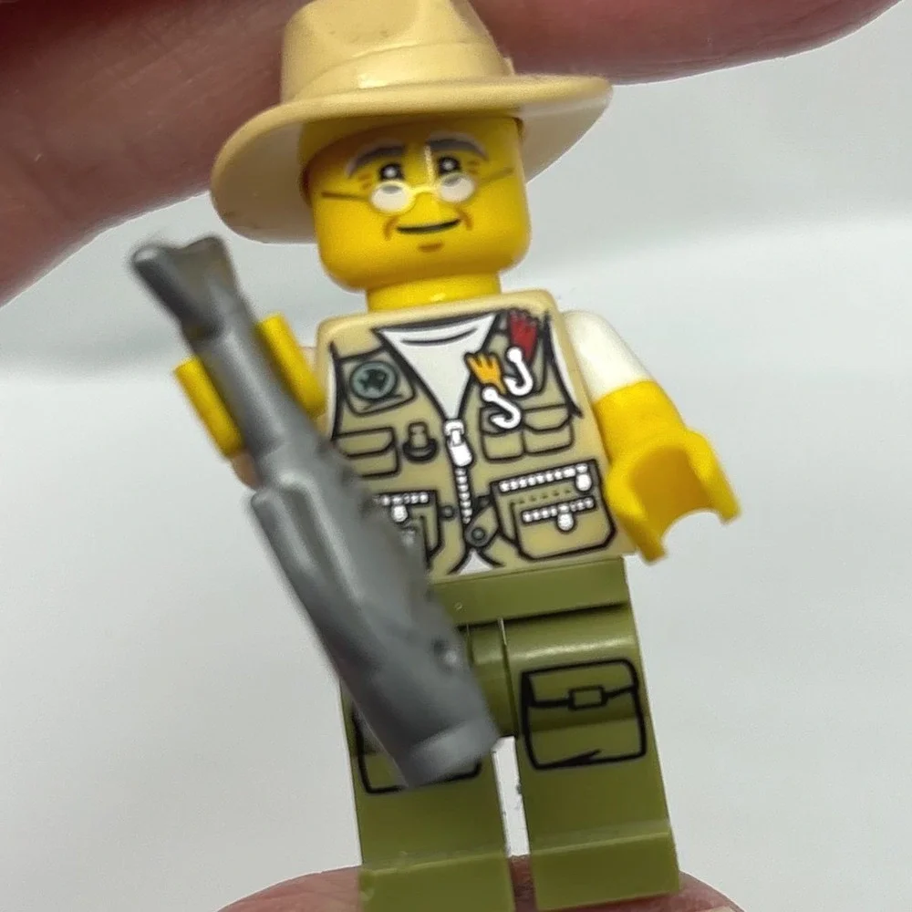 Lego city fisherman