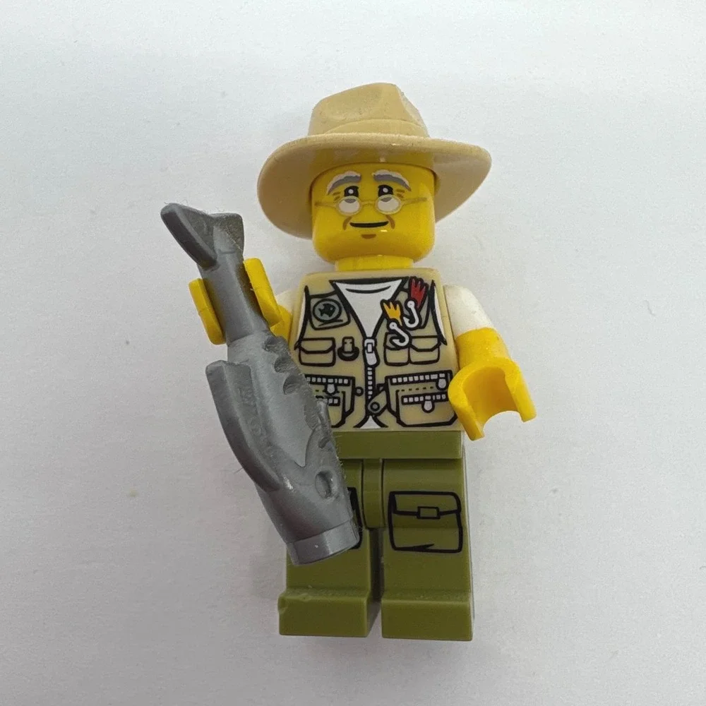 Lego city fisherman