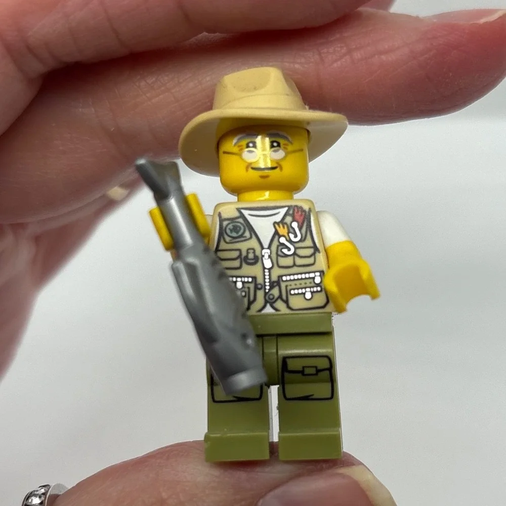 Lego city fisherman