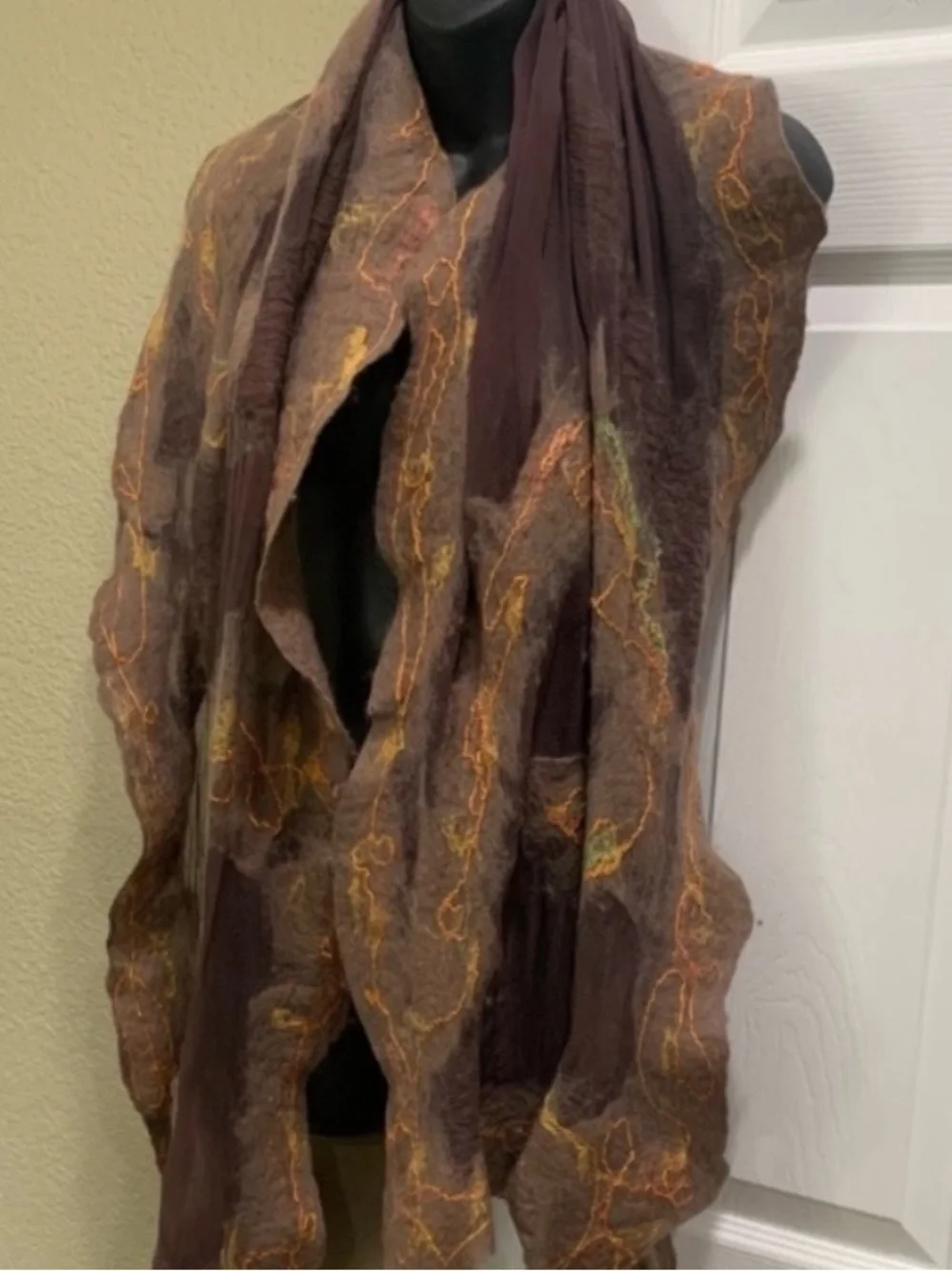 N/A scarf hand exceptionally