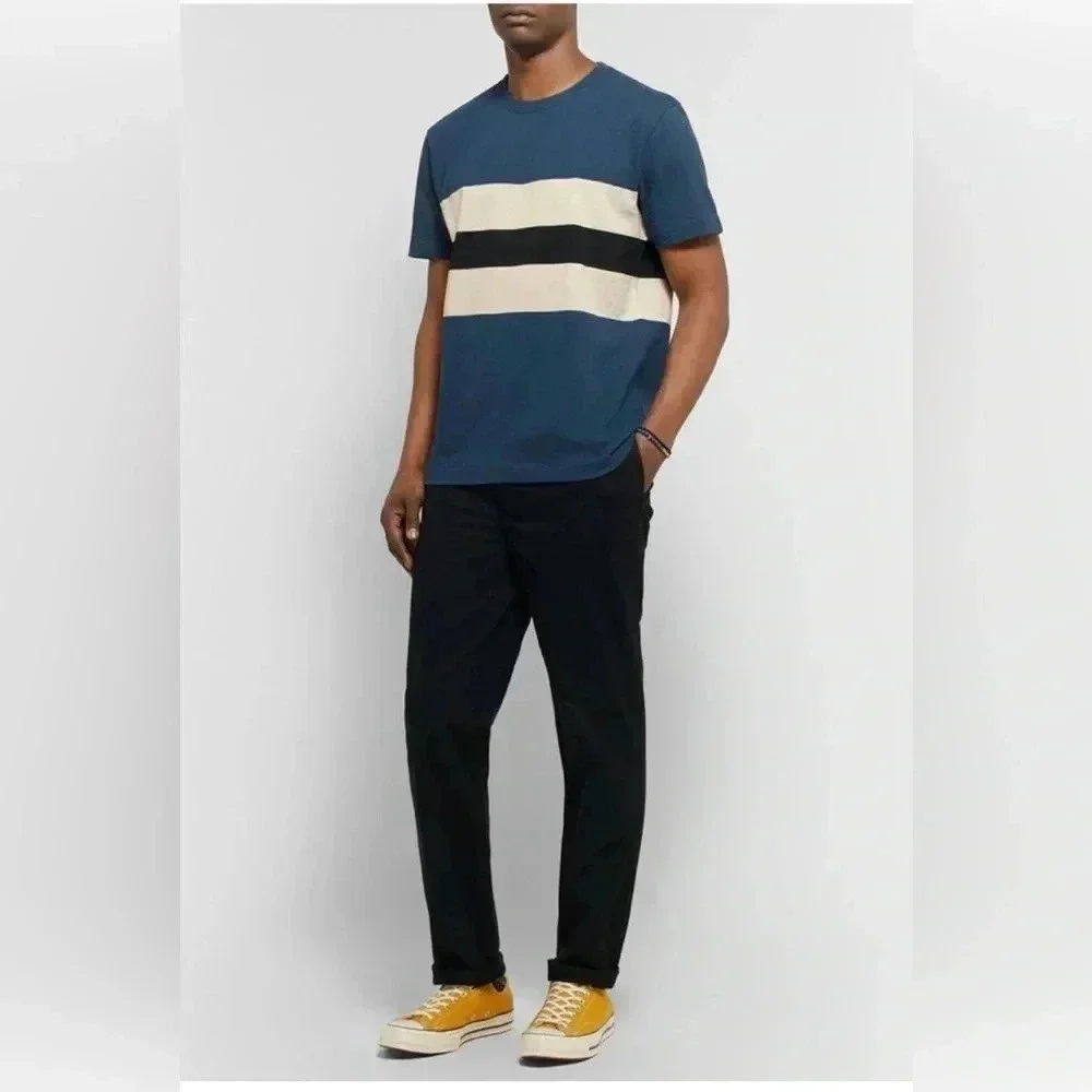 J.Crew - Always 1994 Striped Cotton-Jersey T-Shirt - Blue
