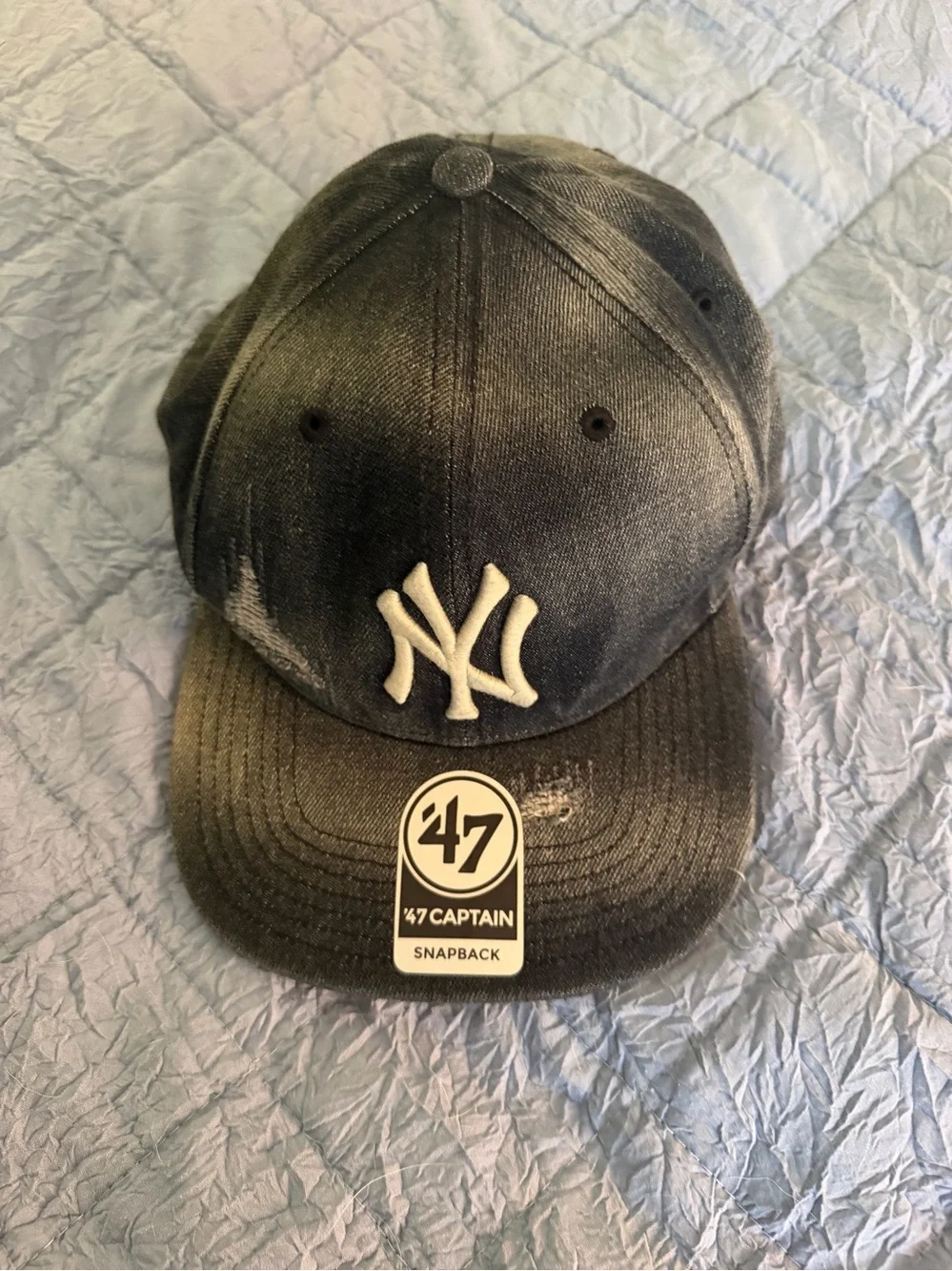 ’47 New York Yankees Captain  Loughlin SnapBack Hat New