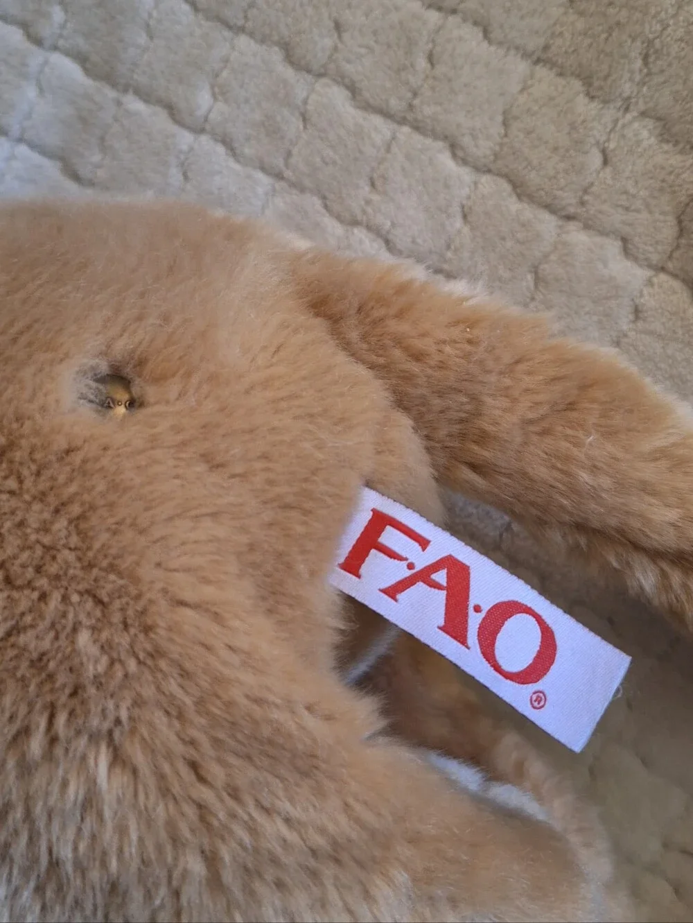 FAO Schwarz tawny plush