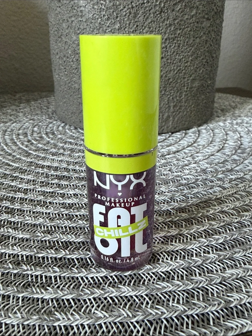 ❤️$6 NWT NYX Fat Oil Chillz Cooling Lip Oil Shade Strawberry Slush 4.8ml
