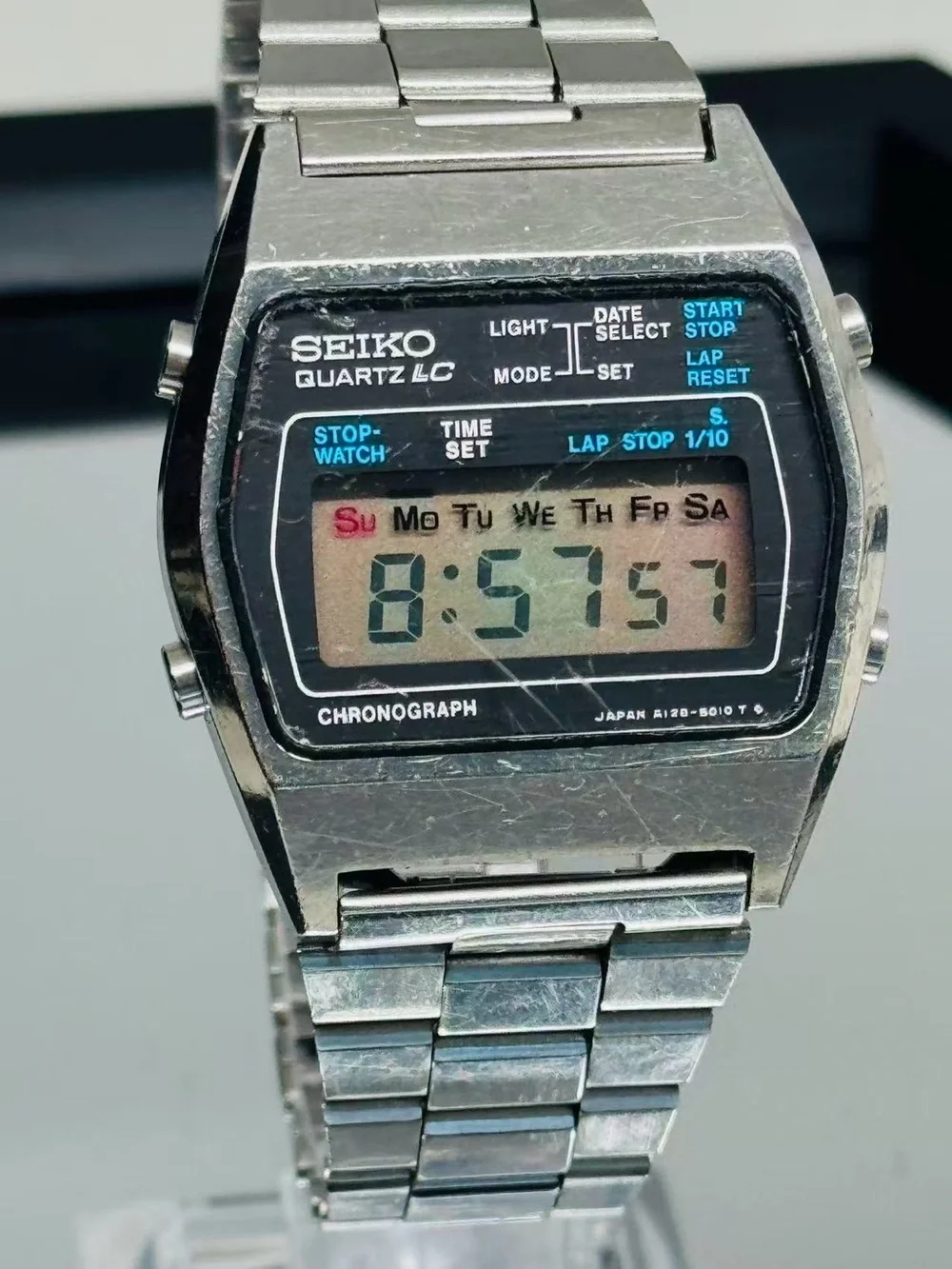Seiko watch running