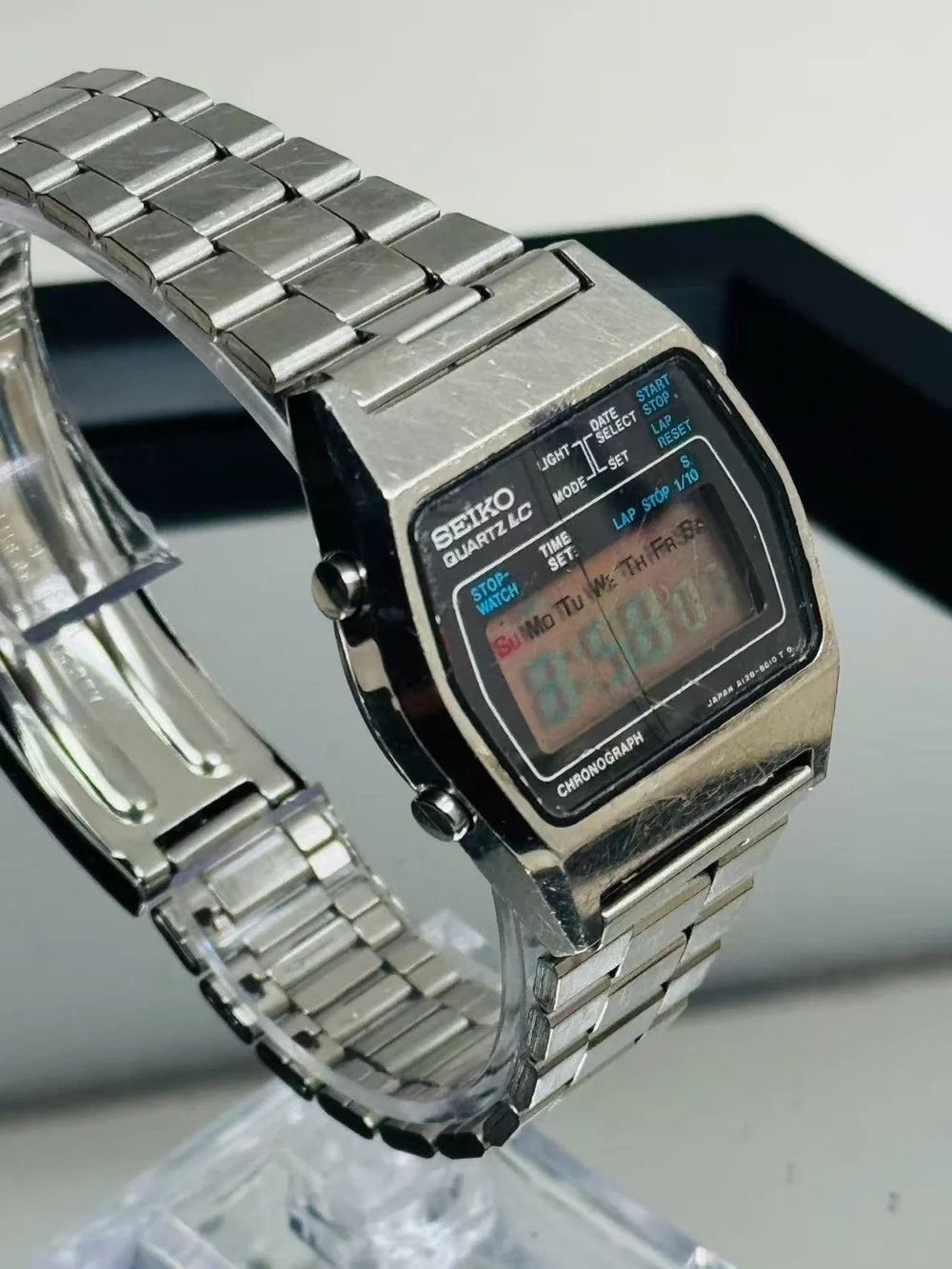 Seiko watch running