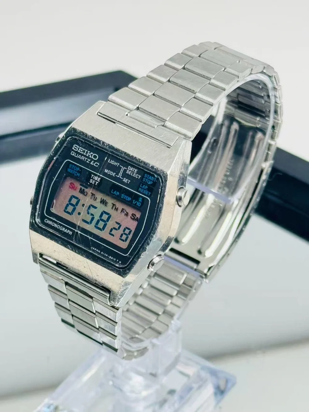 Seiko watch running