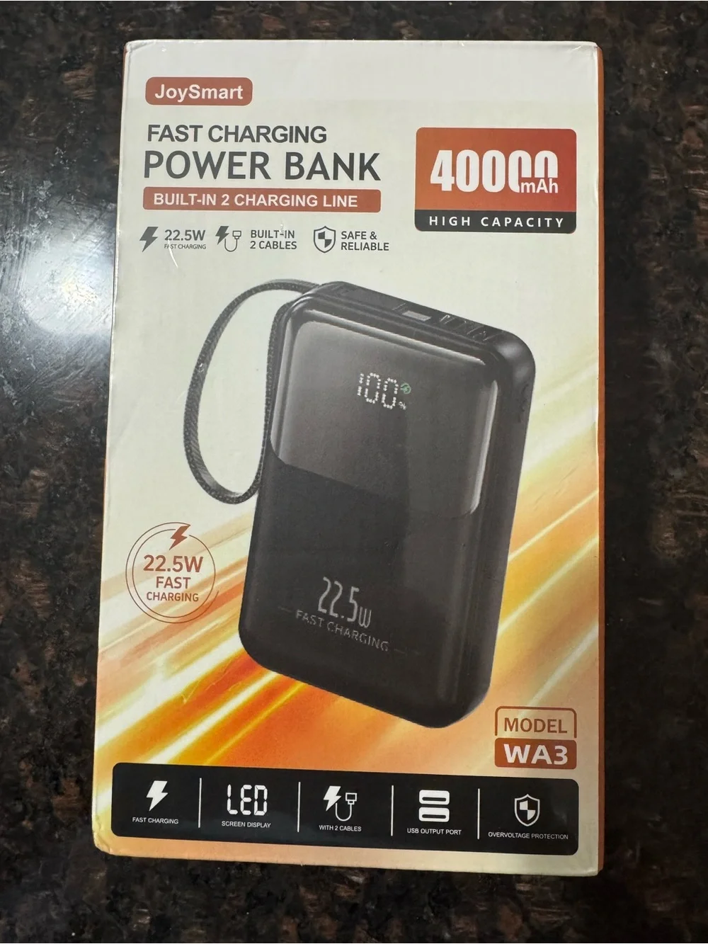 Joysmart black 40000mah