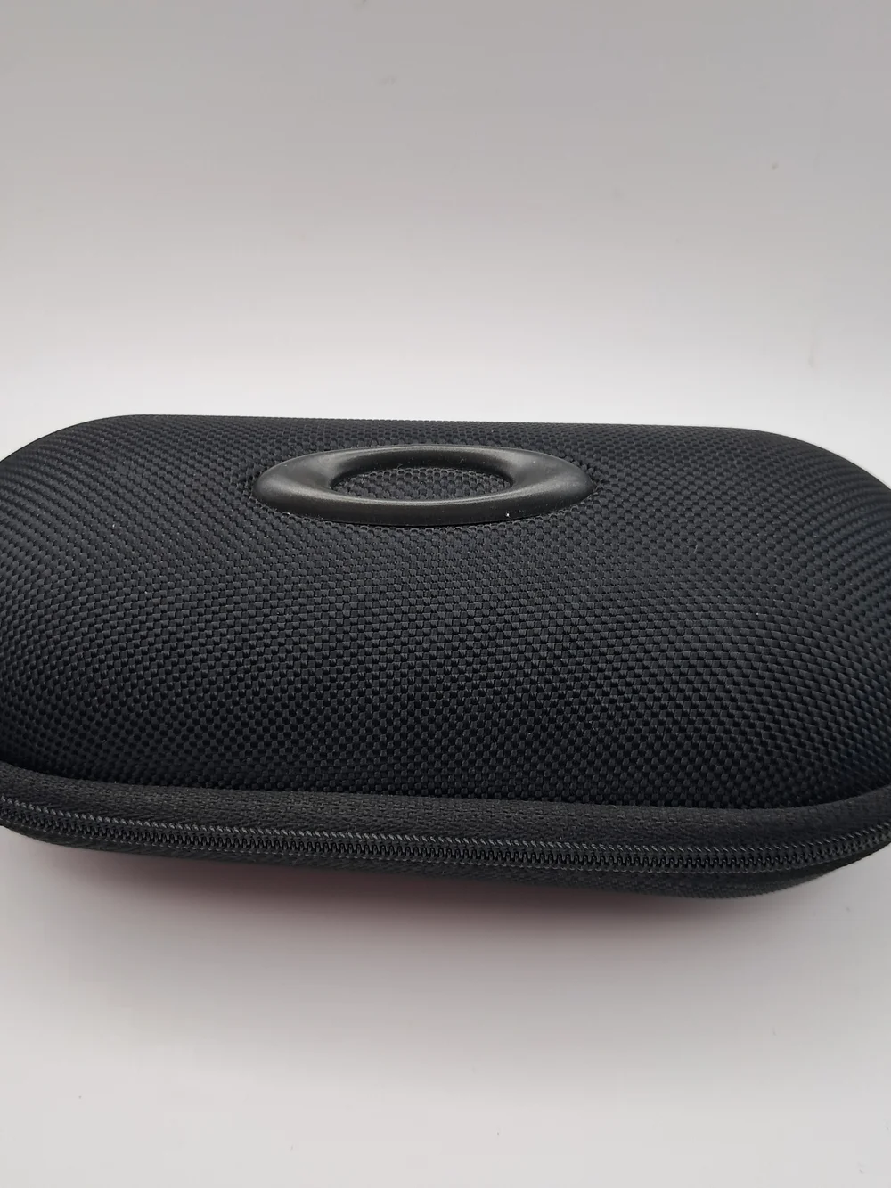 Oakley Black Textured Hard Shell Accessory Case with Molded Logo