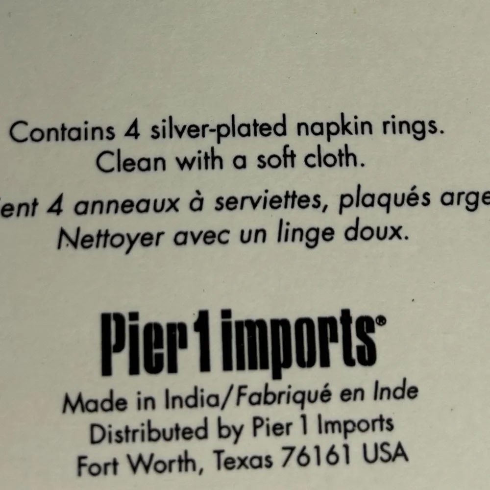 Pier 1 elegant set