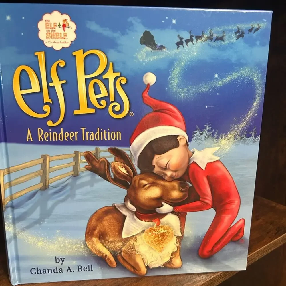 Elf Pets: A Reindeer Tradition Holiday Christmas Xmas Book Reading Teaching Kids