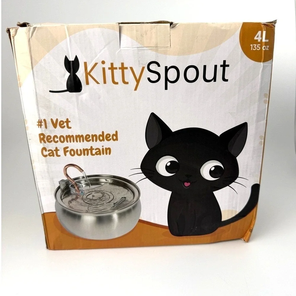 KittySpout stainless steel