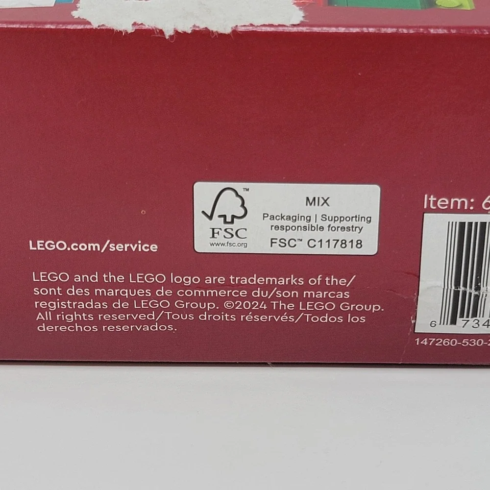Lego christmas ornament