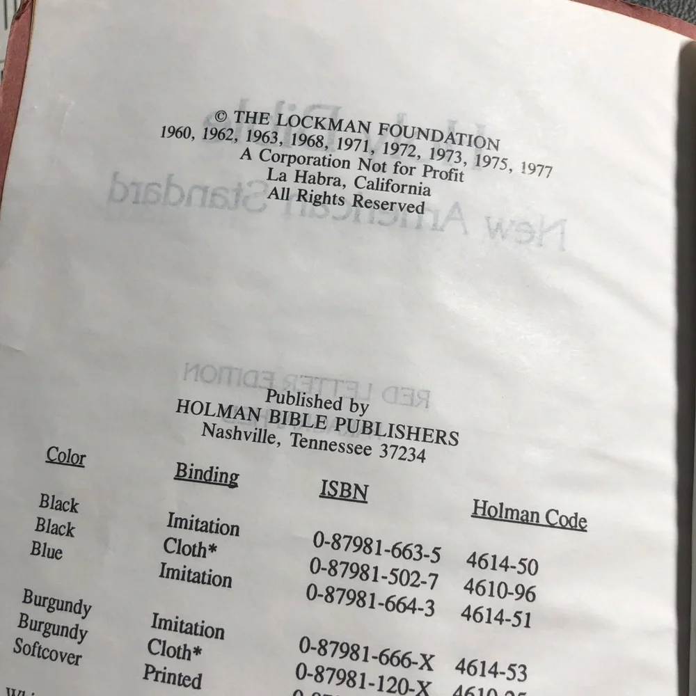 Holy Bible portable holy