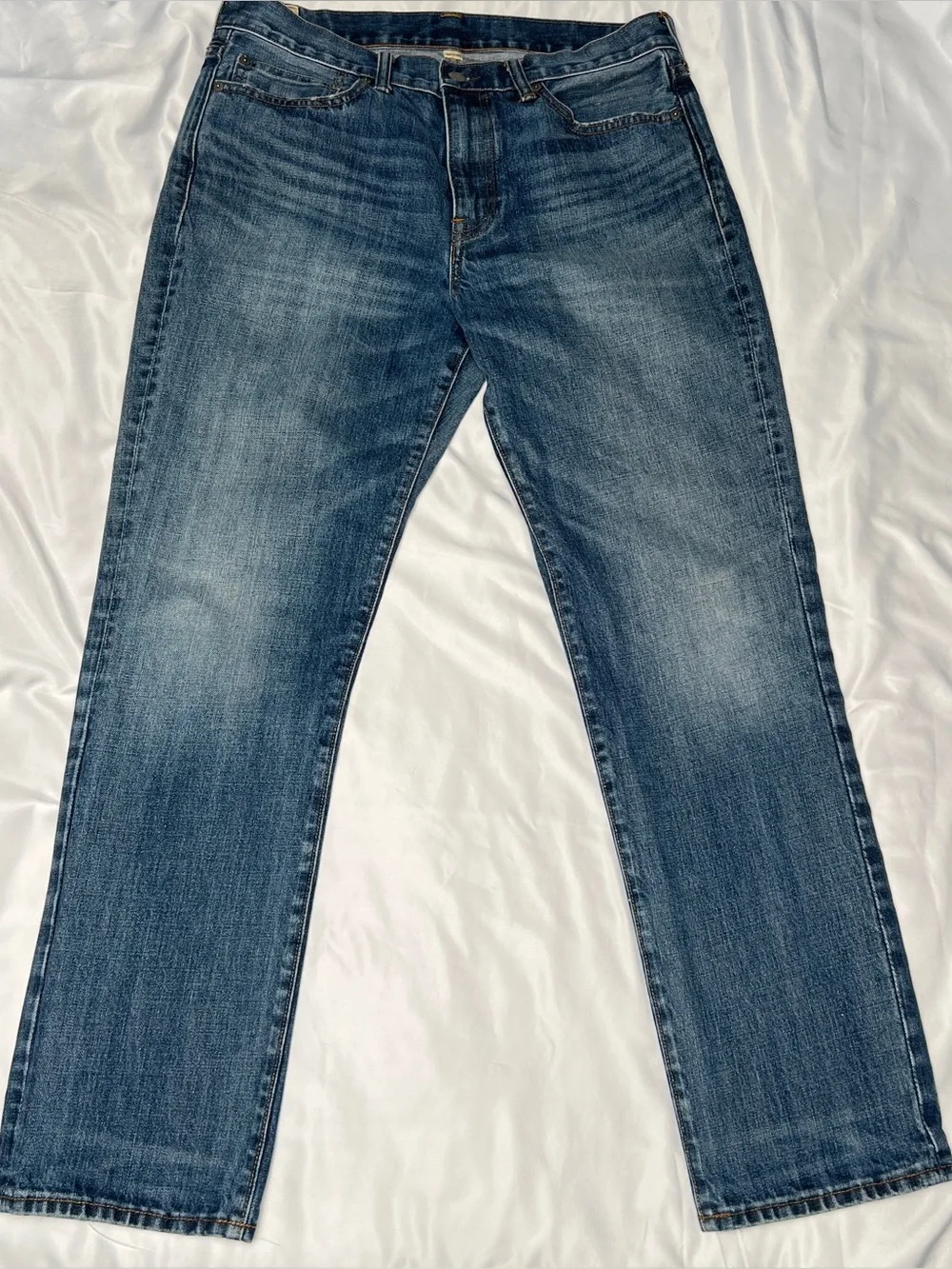 J.Crew 770 Straight Fit Men’s Jeans 33x32 Blue 100% Cotton