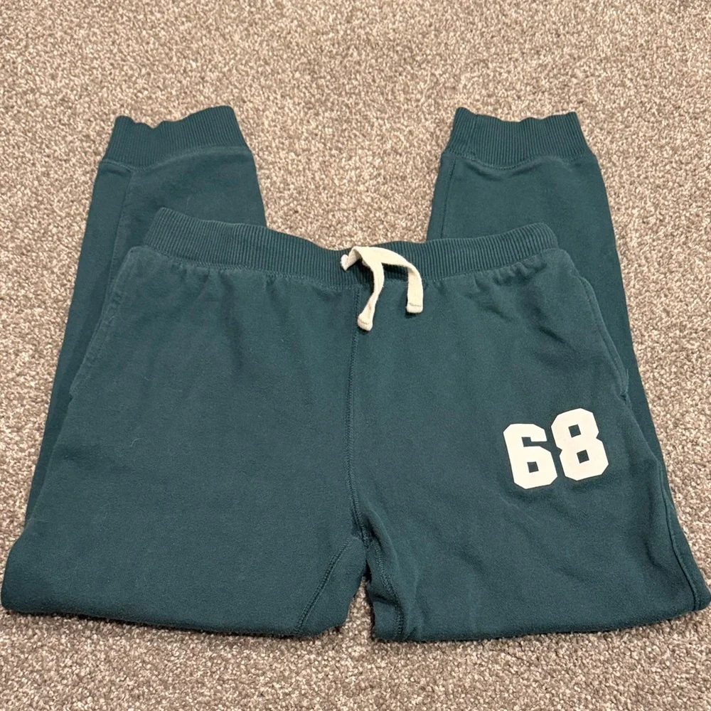 The Children's Place Teal Joggers with White Number