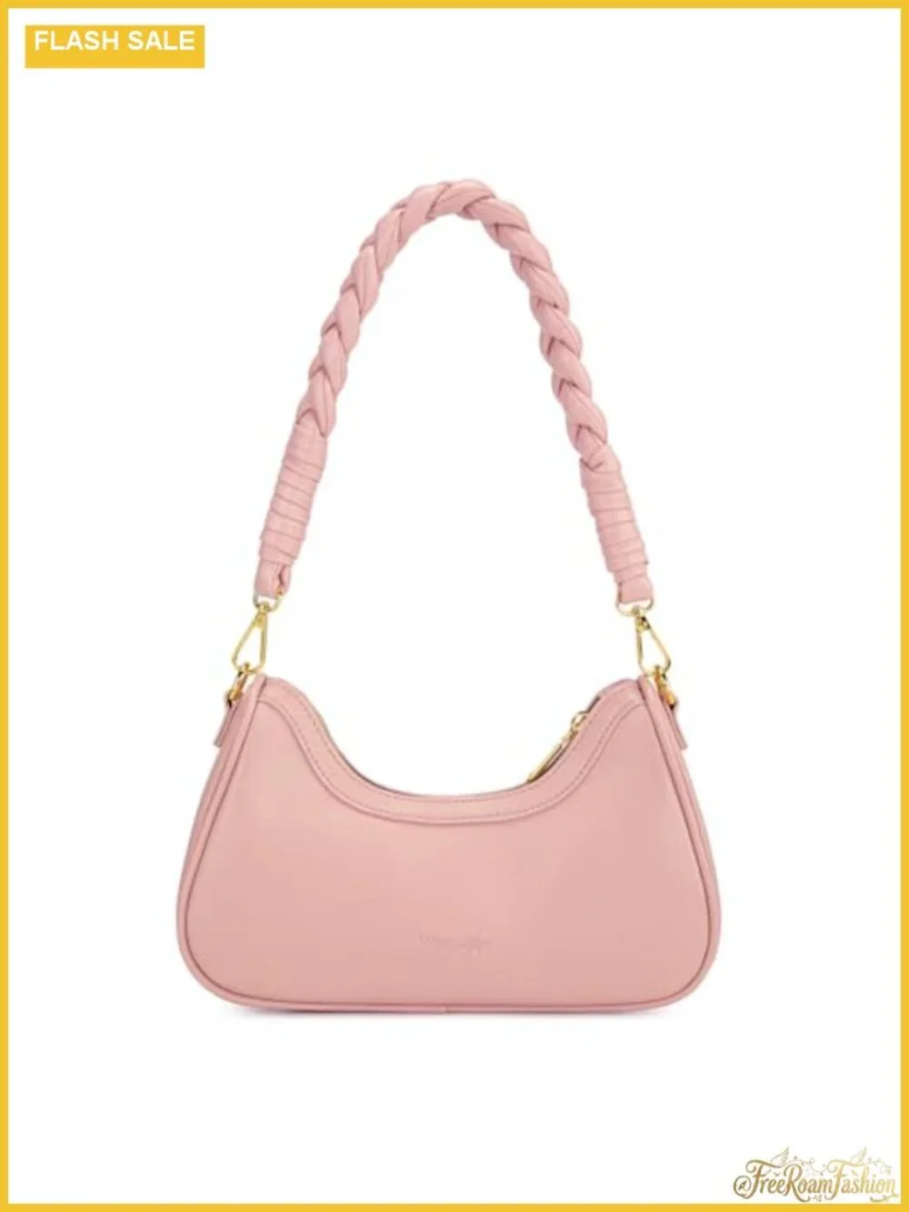 Wrangler Floral Hobo Bag for Women Canvas PU Leather Shoulder Purse