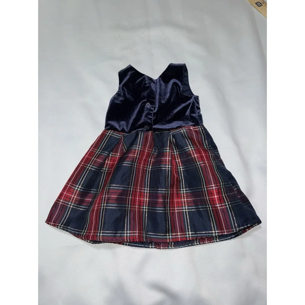The Children's Place holiday dress  Toddler Girl Blue  Sleeveless Party Size‎ 2t