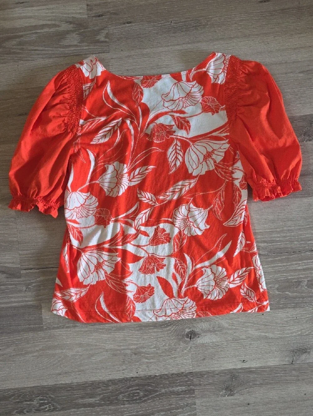 Anthropologie vibrant red