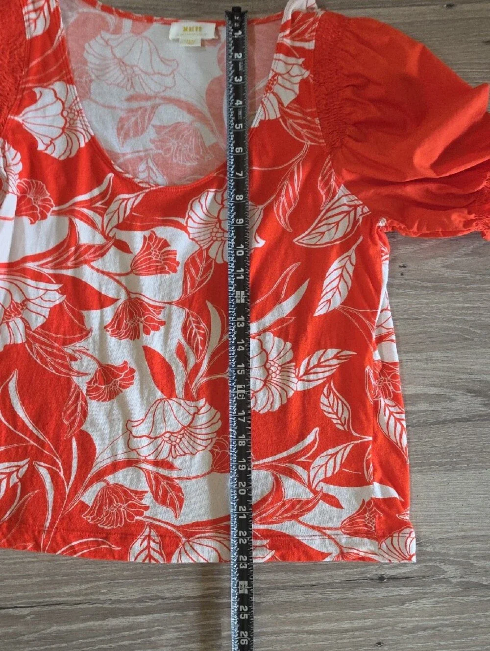 Anthropologie vibrant red