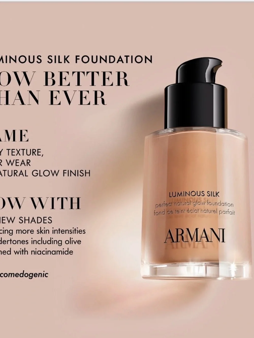 Giorgio Armani luminous silk