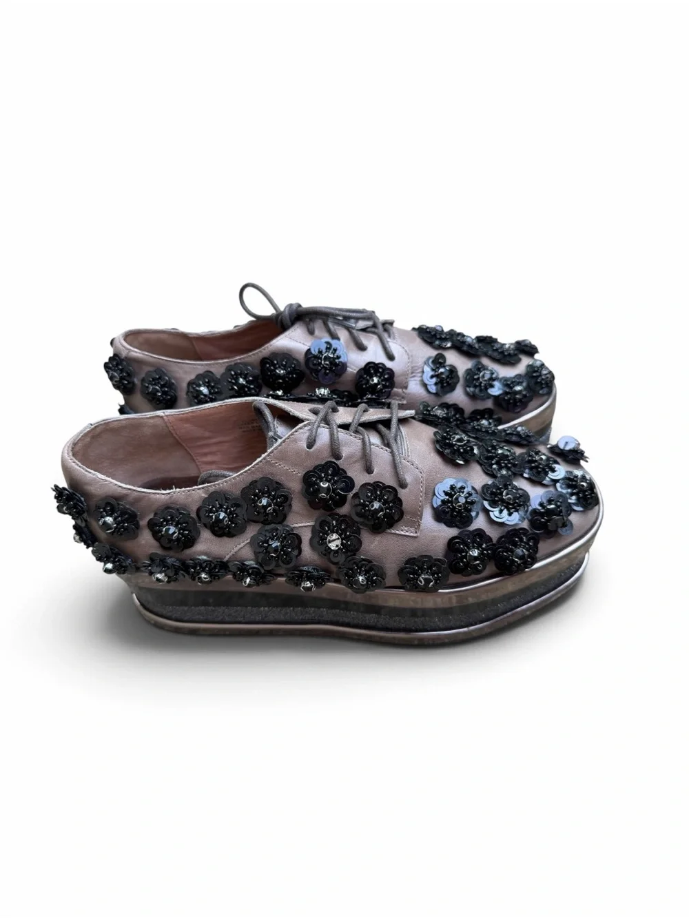 Jeffrey Campbell metallic gray