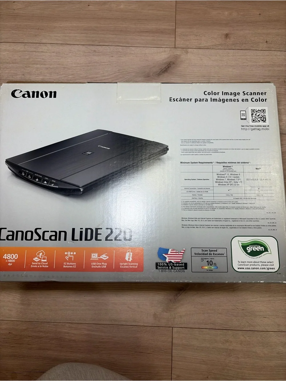 Canon canoscan lide