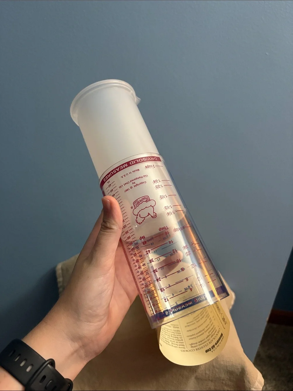 The Pampered Chef clear plastic