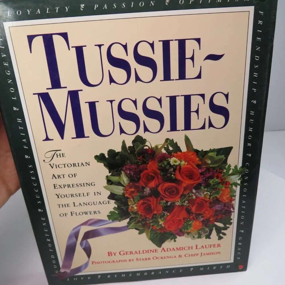 Geraldine Adamich Laufer tussie mussies