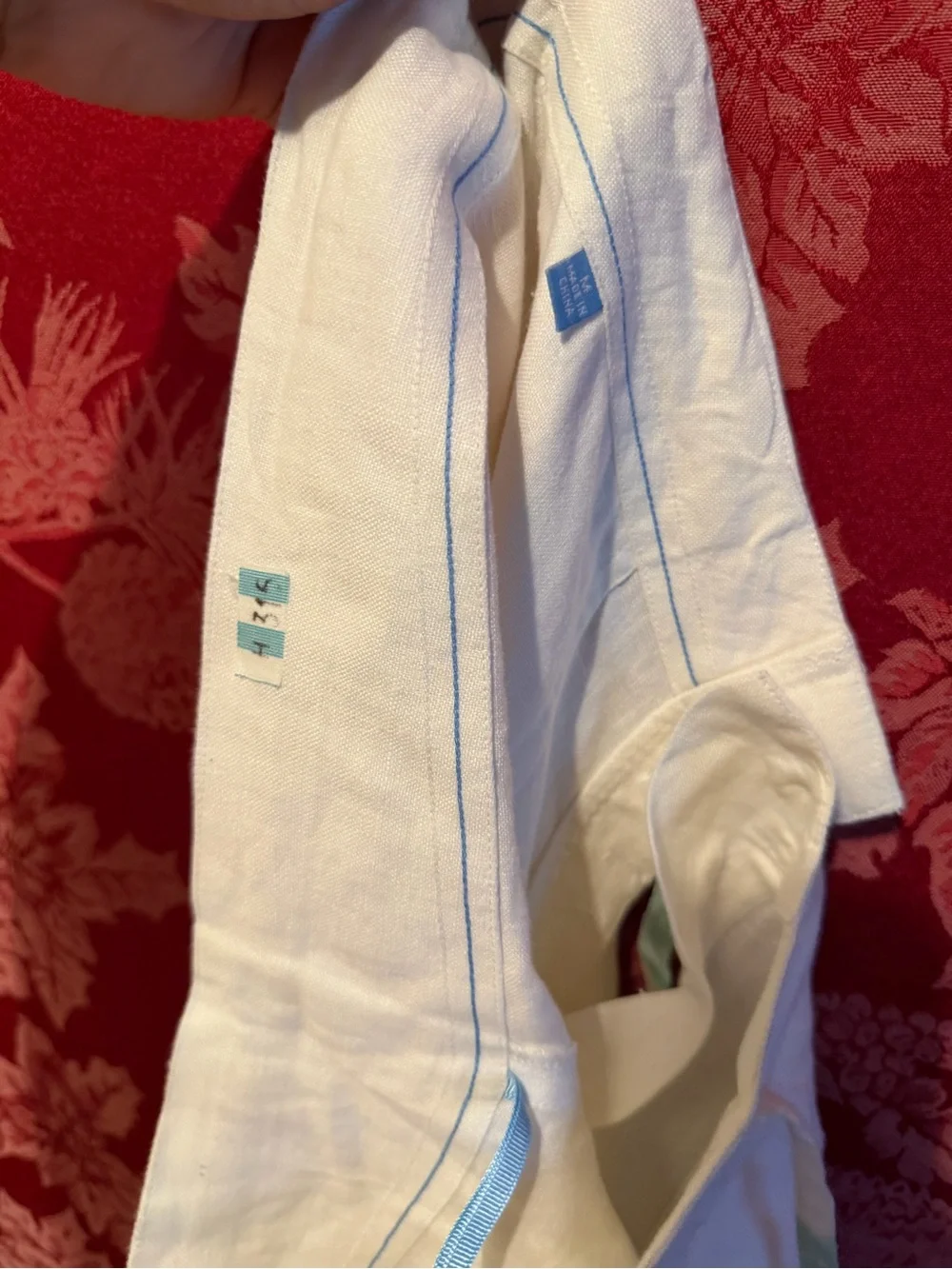 Toscano linen white