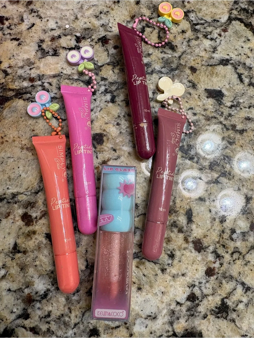 Perfect Lip Tint Set — Pink, Coral, Plum, Mauve
