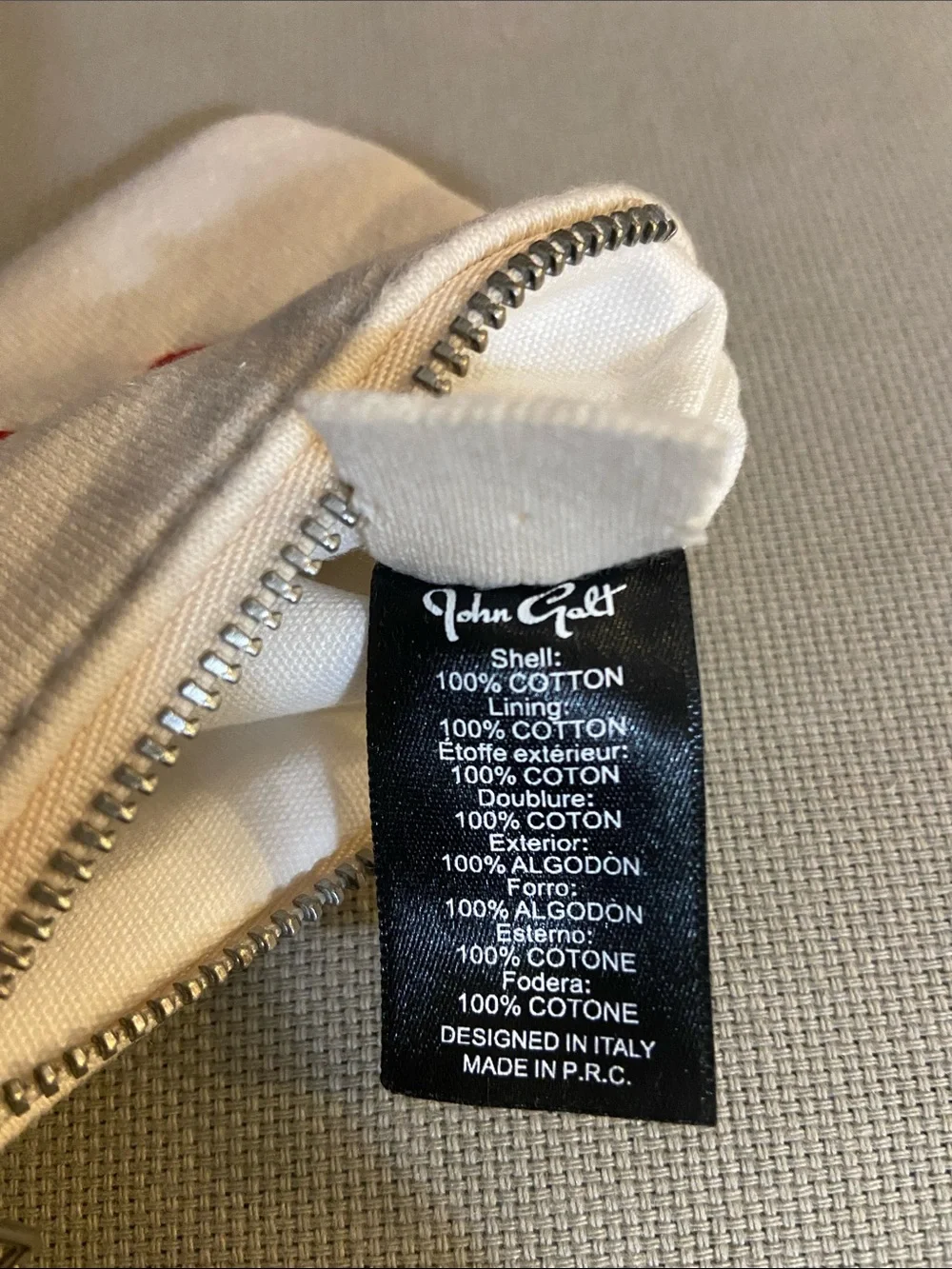 John Galt PacSun top white